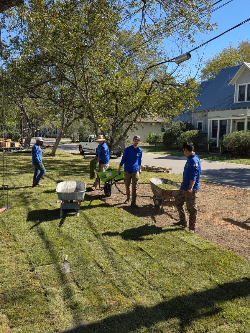 Backyard Makeover with Our Expert Sod Installation image