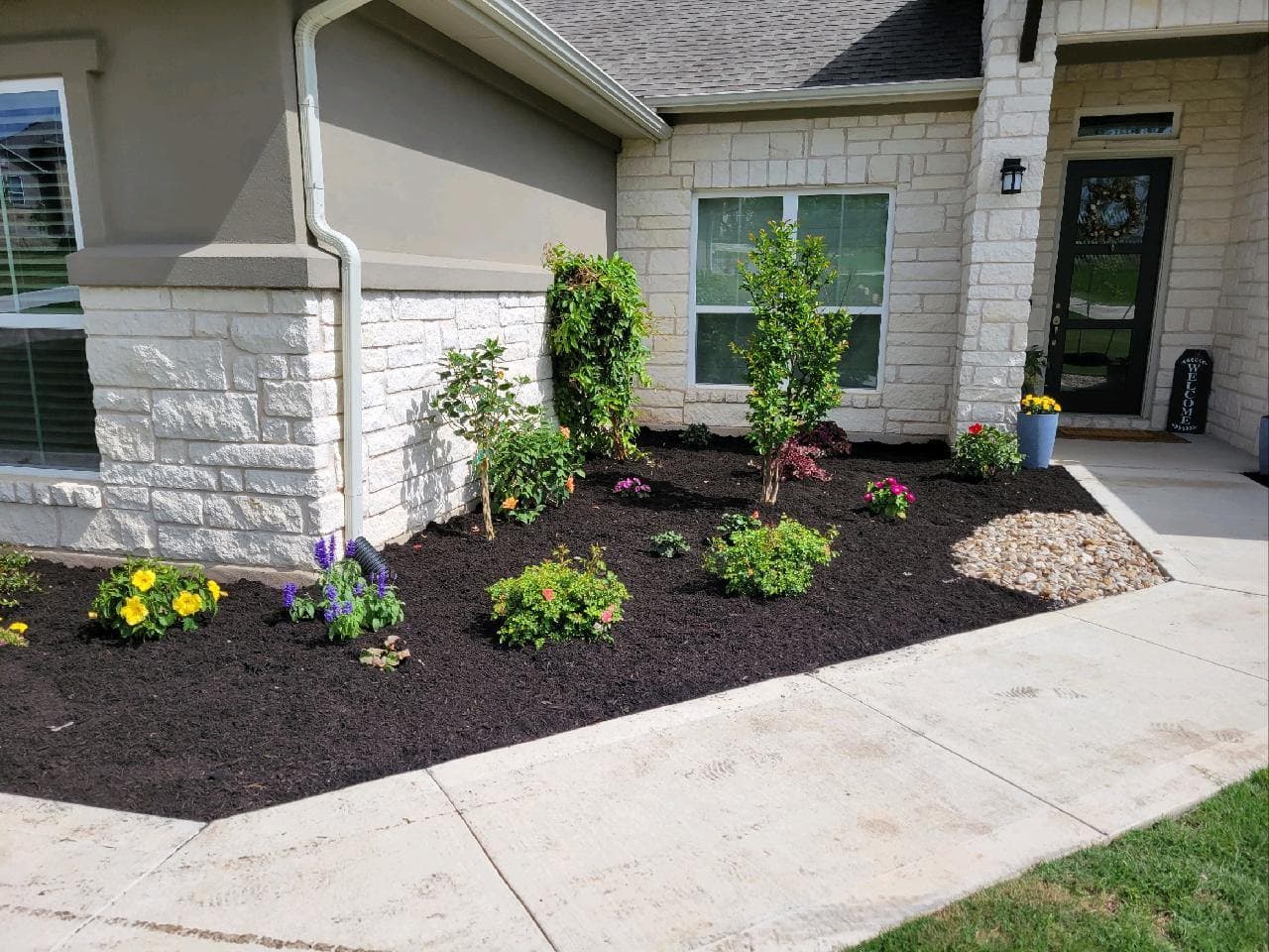 Liberty Hill Residential Landscape Revamp image